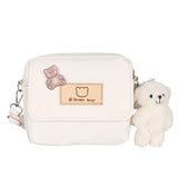 Japanese Little Bear Soft Girl Crossbody Bag Funny Personality Student Small Bag