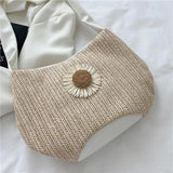 Women Big Size Handbag Tote Casual Flower Printing Canvas Graffiti Shoulder Bag