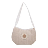 Women Big Size Handbag Tote Casual Flower Printing Canvas Graffiti Shoulder Bag