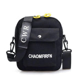 Canvas Small Square Shoulder Bag Solid Handbag