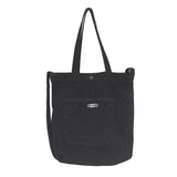 Vintage Denim Canvas Shoulder Bag for Students