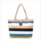 Women Corduroy Tote Bag Foldable Reusable Shopping Handbag