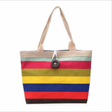 Women Corduroy Tote Bag Foldable Reusable Shopping Handbag