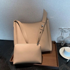 Stylish Women's Handbag Set - Large Capacity Shoulder Bags
