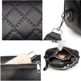 Natural Cowskin Female Shoulder Crossbody Tote Bags for Women