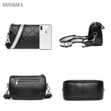 Natural Cowskin Female Shoulder Crossbody Tote Bags for Women