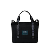 Women Canvas Shoulder Bags Letters Crossbody Bright Tote Handbags