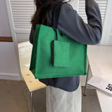 Cotton Shoulder Bags for Women Tote Shopper Bag Handbags Purses Travel