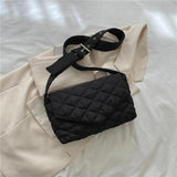 Quilted Shoulder Bag Winter Crossbody Handbag B546