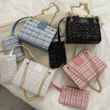 PU Leather Messenger Bags Female Solid Crossbody Shoulder Handbags For Women