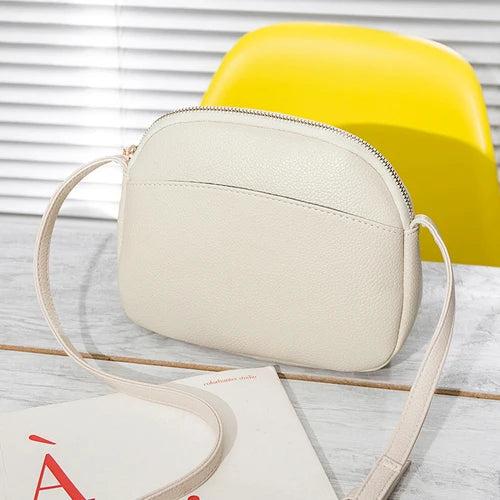 Women's Small Crossbody Bag PU Leather Shoulder Handbag