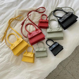 PU Leather Mini Crossbody Bag for Women Shoulder Messenger Small Phone Purses