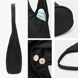 Women Shoulder Bags Reusable Nylon Handbags School Shopping Grocery Eco Large