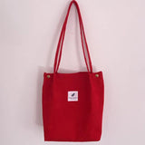 Women Bear Print Canvas Bag Handbag Shoulder Tote Casual Shopping Girl Bag