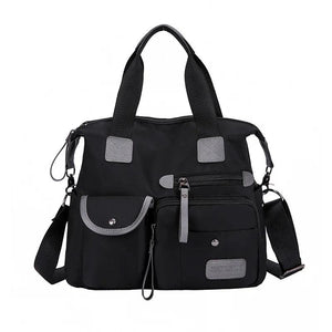 Waterproof Nylon Women Shoulder Bag Large Capacity Crossbody Tote
