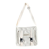 Qiaoudo Canvas Women Messenger Bag Large Shoulder Crossbody Bags