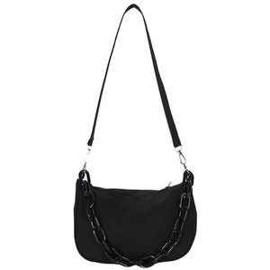 Acrylic Chain Handbags Underarm Shoulder Bags for Women Cross Bag