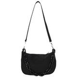 Acrylic Chain Handbags Underarm Shoulder Bags for Women Cross Bag