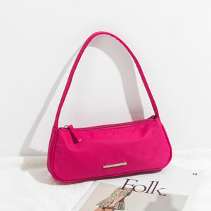 Nylon Phone Purse Casual Tote Handbag For Women Small Underarm Crossbody Bag