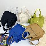 Canvas Casual Tote Shoulder Bag for Women