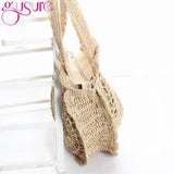 Large Capacity Round Women Beach Bags for Travel Handbags