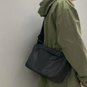 Nylon Waterproof Crossbody Shoulder Bag for Women Men