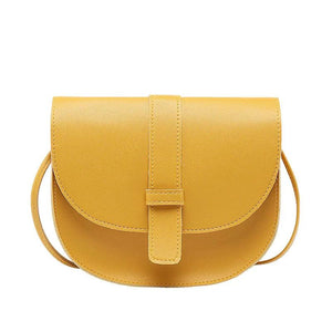 Small Flap Crossbody Bag PU Leather Shoulder Messenger for Women