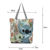 Flower Women Handbag Canvas Tote Bag