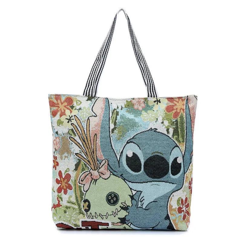 Flower Women Handbag Canvas Tote Bag