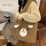 Winter Plush Bag Female Large Capacity Shoulder Bag