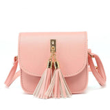Casual Small Chain Buckle Bag Lady Fringe Messenger Bag Ladies Shoulder Handbag