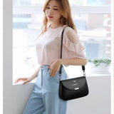 Vintage Soft PU Leather Flap Shoulder Crossbody Bag Purses Handbags