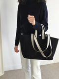 Koren Tote Bag Canvas Casual Shoulder Handbag