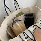 Koren Tote Bag Canvas Casual Shoulder Handbag