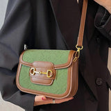 Women PU Leather Messenger Bag Frosted Texture Handbags Tote Bags