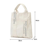 Japanese Letter Shoulder Bag Canvas Storage Handbag