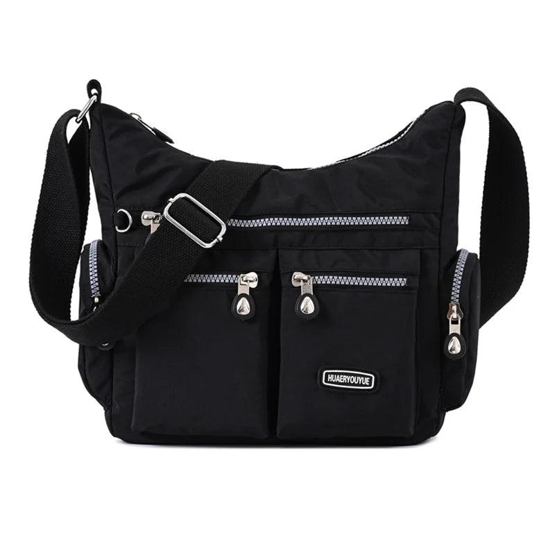 Light Nylon Women's Travel Handbag Crossbody Messenger Bag