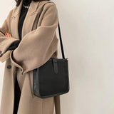 Women Patchwork Large Capacity Zipper Crossbody Bag Retro