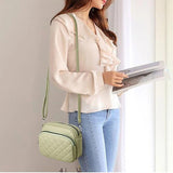Women's Diamond Lattice Shoulder Crossbody Bag