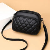 Women's Diamond Lattice Shoulder Crossbody Bag