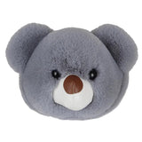 Teddy Bear Head Furry Bag Plush Chain Shoulder Diagonal Bag