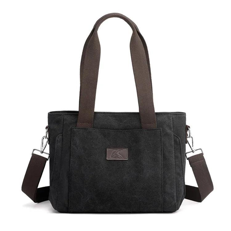 Canvas Women Large Shoulder bags Female Crossbody Bag Top-Handle Messenger Bags