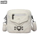 Women's Crossbody Shoulder Bag Flap Leather Mini Waist Bag