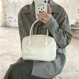 Retro Oil Wax Leather Crossbody Bag for Women