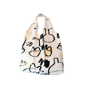 Graffiti Print Shoulder Bag for Women