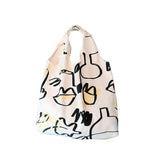 Graffiti Print Shoulder Bag for Women