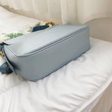 Women's Leather Messenger Bag Shoulder Handbag Tote