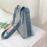 Women's Leather Messenger Bag Shoulder Handbag Tote