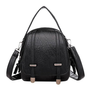 Vintage Women's Small Shoulder Bag Soft PU Leather Crossbody Bag