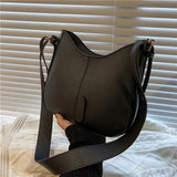 Autumn Square Leather Shoulder Bag for Women
